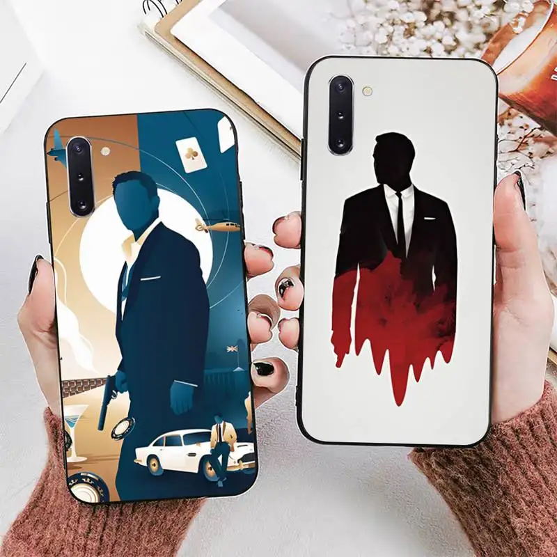 

James Bond 007 Phone Case for Samsung A51 A30s A52 A71 A12 for Huawei Honor 10i for OPPO vivo Y11 cover