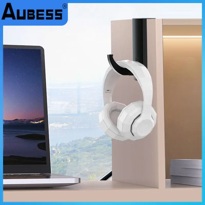 

Wall Mounted Wall Hook Computer Pc Monitor Earphone Display Display Rack Hook Wall Mounted Headset Hanger Headphone Holder