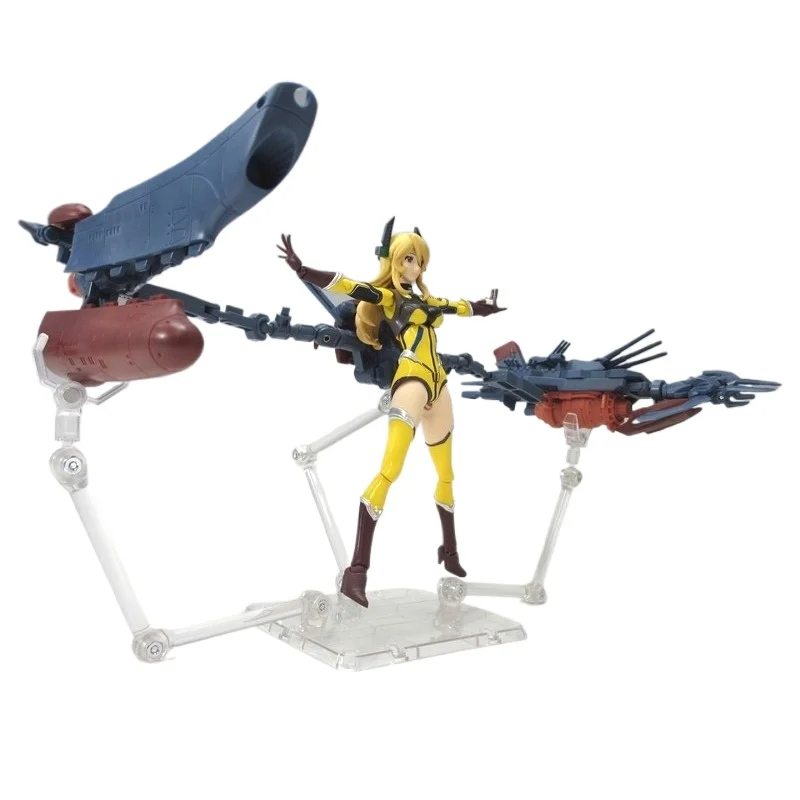 Фото В наличии Оригинальная фигурка BANDAI Uchuu Senkan Yamato 2202: Ai No Senshi-tachi Мори Юки A.G.P. — модель из аниме-мультфильма, коллекционная аниме-фигурка №3