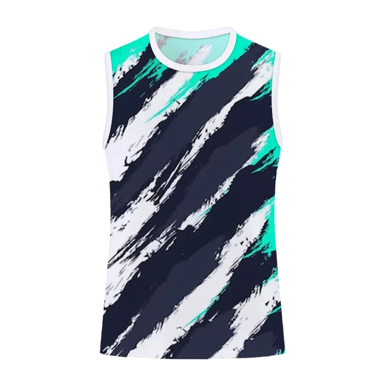 

Men's Sports Tank Top Graffiti Style Outdoor Fitness Wear Summer Breathable Men's Sleeveless Tank Top Boys' Extra Large Tops