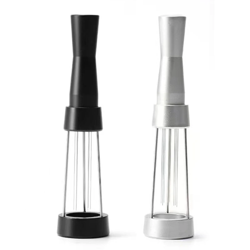 

Coffee Powder Tamper Distributor Leveler Tool WDT Tool Espresso Stirrer Stirring Tool Stainless Steel Needles