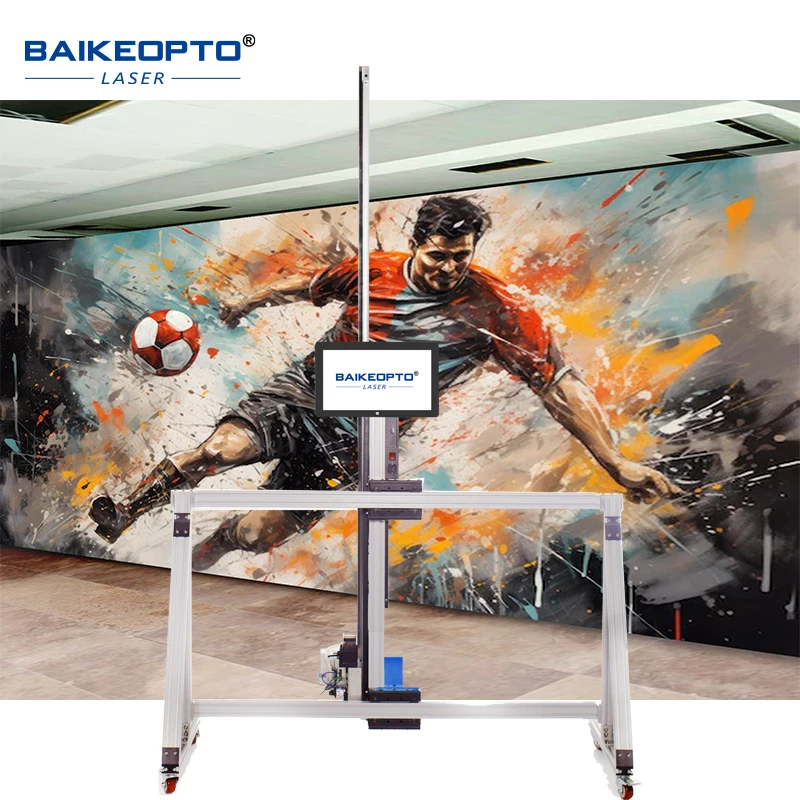 УФ-принтер BK-UV256T GW256T AI с технологией CMYKW 3D 2-в-1 для вертикальной печати на стенах и полу, прямая печать на стекле и металлических поверхностях (art.: 3920d87817516) - 3920d87817516