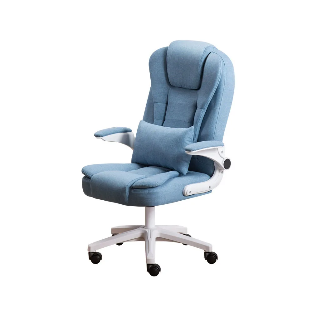 

Computer Chair Home Gaming Stool Modern Simple Leisure With Backrest Can Be Lifted And Rotated To Correct Sitting Posture
