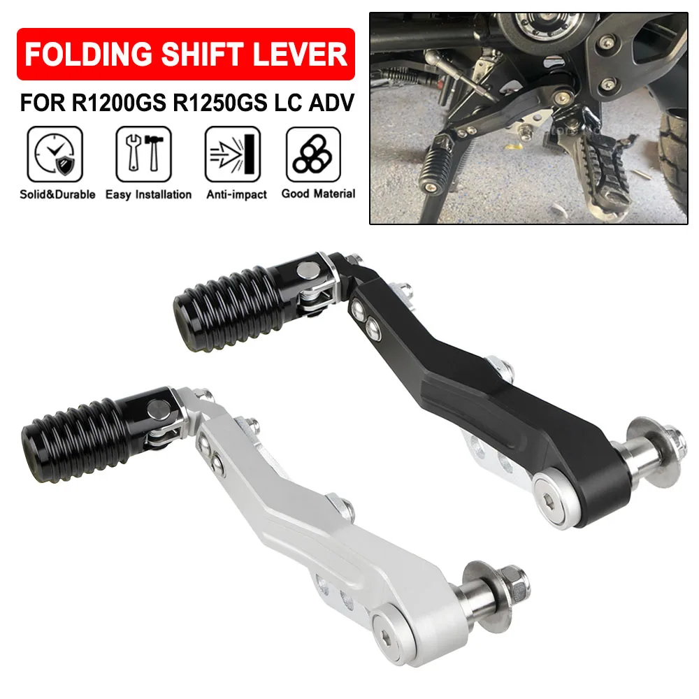 

Motorcycle Adjustable Folding Shifter Shift Lever & Rear Foot Brake Lever For BMW R1200GS 2013-2021 R1250GS Adventure 2019-2022