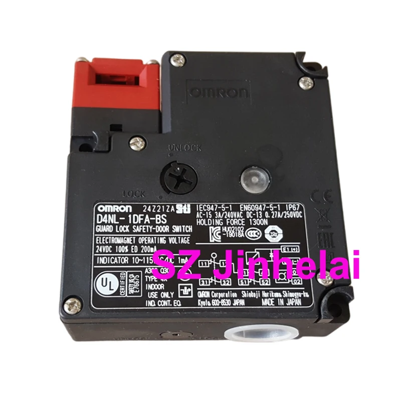 

OMRON D4NL-1DFA-BS Authentic original GUARD LOCK SAFETY-DOOR SWITCH