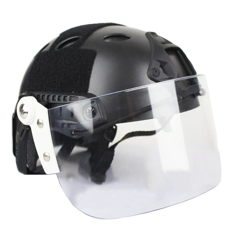 

Tactical Face Shield Lens Mask Goggles for Mich FAST Helmet Paintball Sport