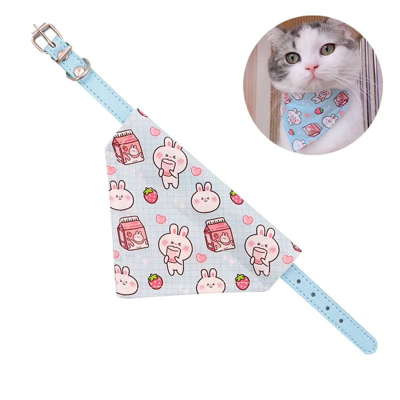 Регулируемый ошейник для собак треугольная бандана нагрудник кошек слюнявчик