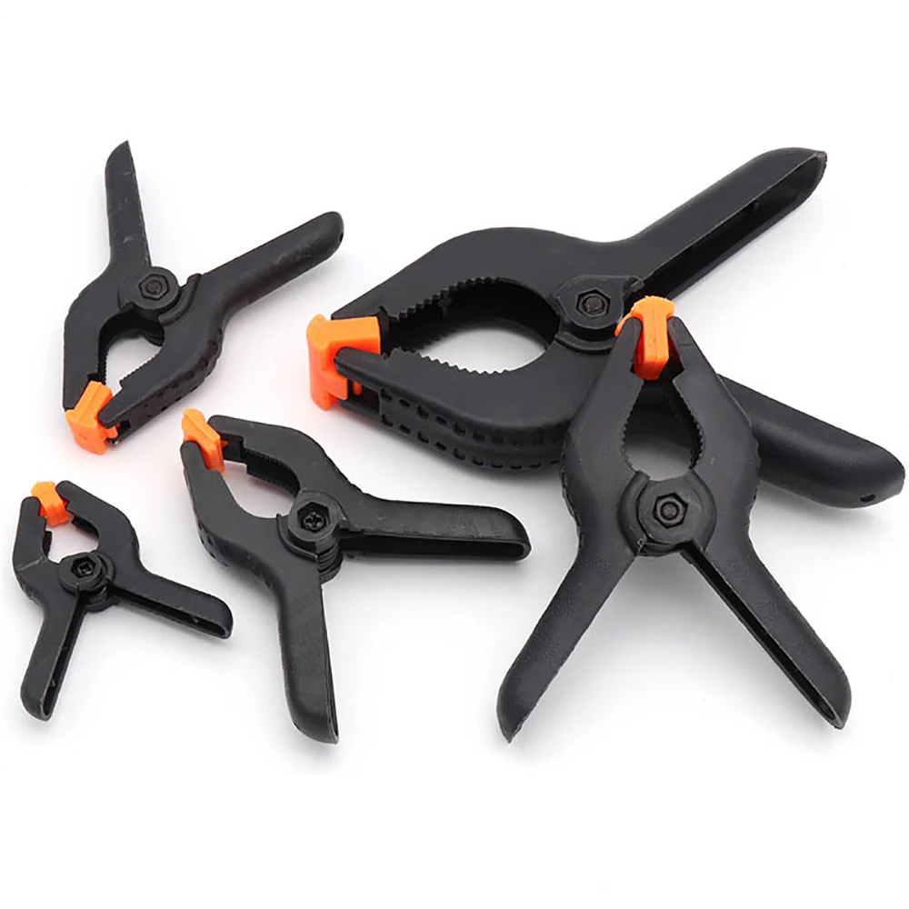 

1pcs 2/3/3.5/4/6 inch spring clip DIY woodworking tool plastic nylon clip woodworking spring clip photo studio background