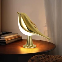 creative bird touch rechargeable table lamp magpie aromatherapy lamp car decorative bedroom night lamp bedside lamp desk lamp