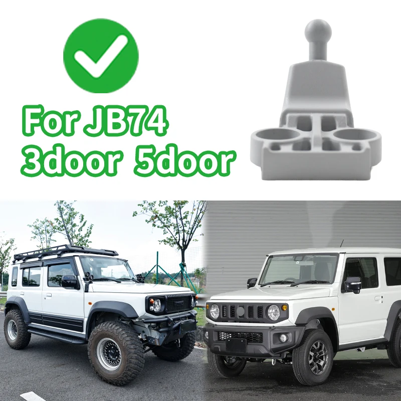 

Короткое зеркало заднего вида вкороченном стиле, держатель зеркала заднего вида для Suzuki Jimny JB64 JB74 JB64W JB74W JC74 2019+ 3/5 дверей