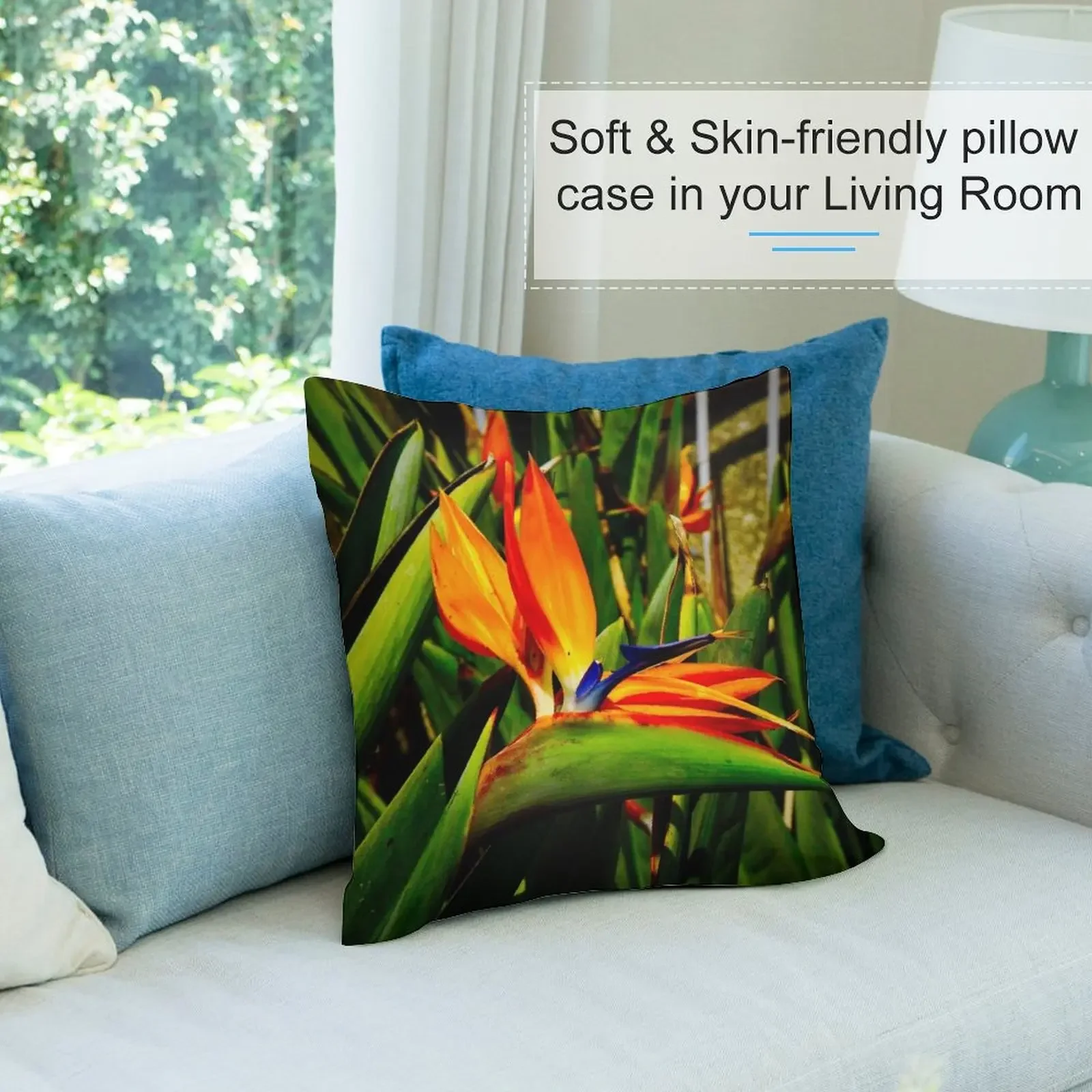 Райская птица Vibrancy наволочка для подушки дивана декоративные наволочки