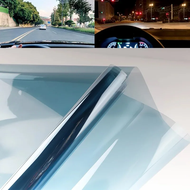 Фото 0.5x3/4/5/6m IR100%  Nano Ceramic Film Super Quality High Heat Resistant Car glass Solar Tint Window Films Protective more vlt №1