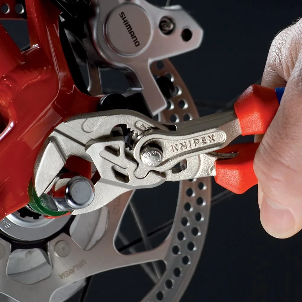 Фото Инструменты KNIPEX - Плоскогубцы-ключ, 8605150, хромированные, многофункциональные (8605180), 7-1/4 дюйма, 8605200 №3