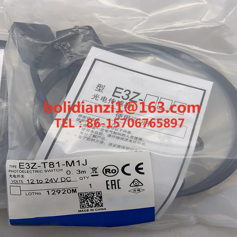 Оригинальный датчик E3Z-T61-M1J E3Z-T62-M1J E3Z-T66-M1J E3Z-T81-M1J E3Z-T86-M1J E3Z-T67-M1J Фотоэлектрический