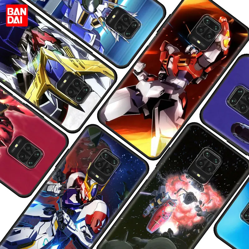 

Cover Case for Xiaomi Redmi Note 7 8 8T 9 9S 10 11 11T Pro 8Pro 10Pro 11ProPlus 4G 5G Full Capa Mobile Suit Gundam Anime