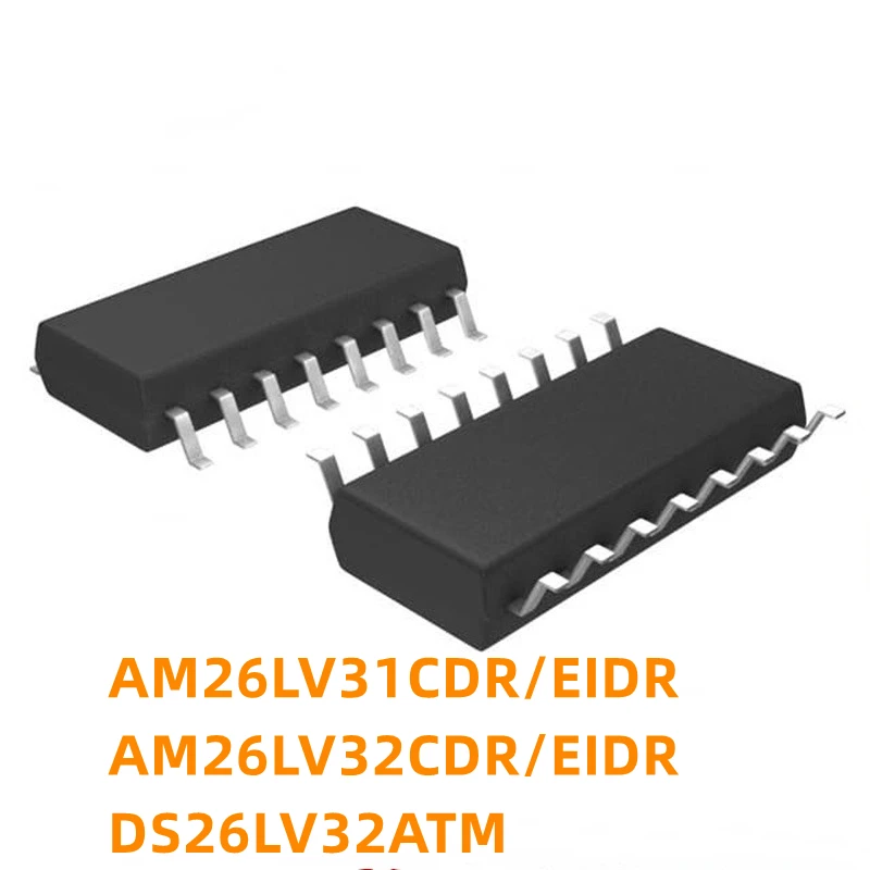 Драйвер AM26LV31C AM26LV32CDR eчарт DS26LV32ATM IC Chip SOP-16, новый оригинальный, 1 шт.
