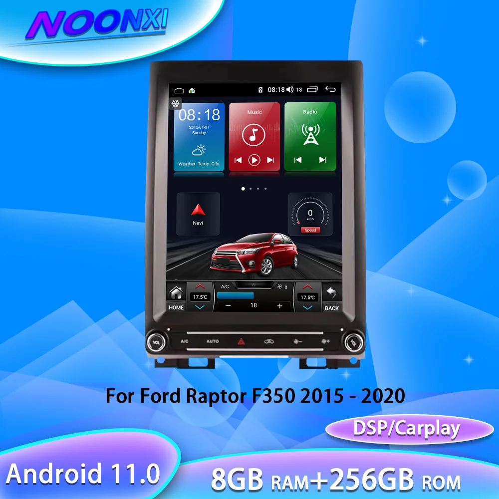 

Автомагнитола для Ford F350 F250 2015-256, 8 + 11,0 ГГц, Android 2020, с экраном Tesla, мультимедийным проигрывателем, GPS-навигацией, 2 Din, DVD