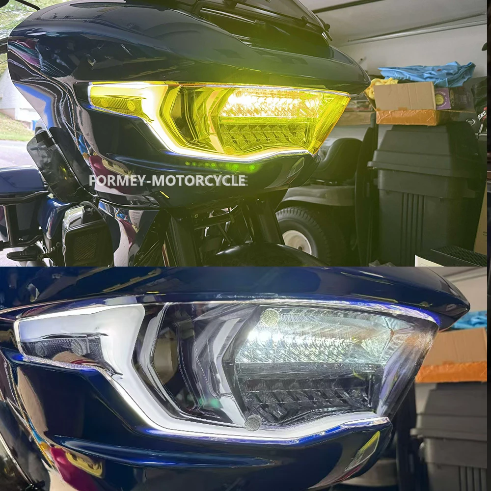 Аксессуары для мотоциклов защита передней фары защитный чехол Harley CVO Road Glide FLTRXSE