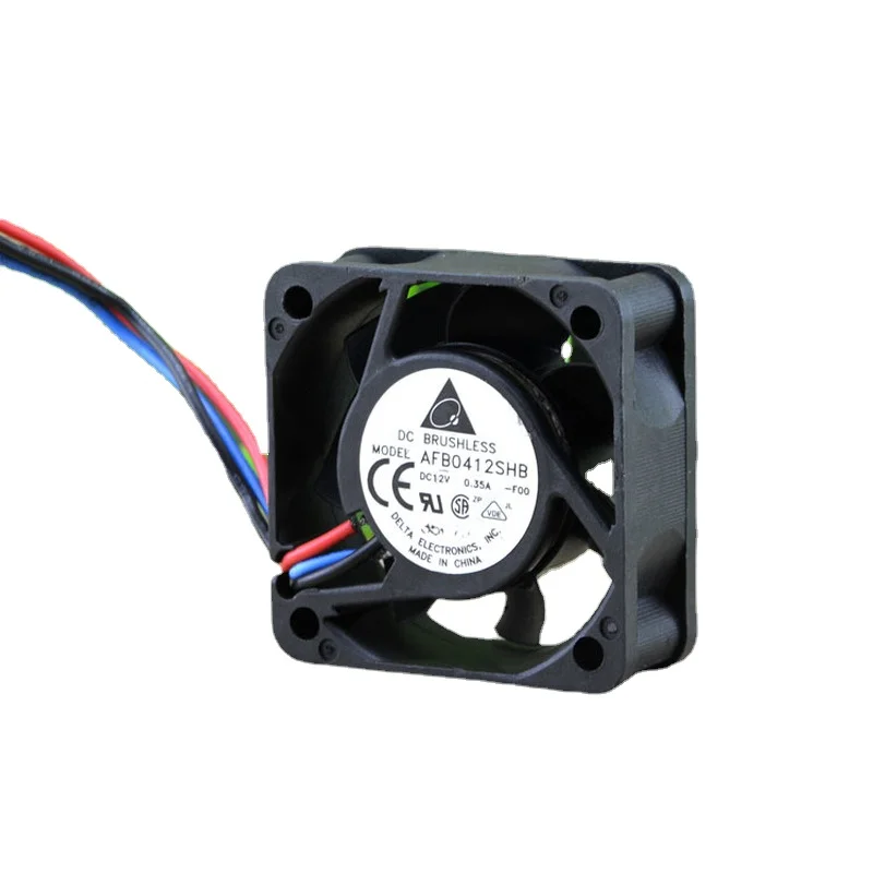 

SSEA New Fan For Delta AFB0412SHB 12V0.35A 4CM 4015 Large Air Volume Speed Measuring Cooling Fan 40x40x15mm