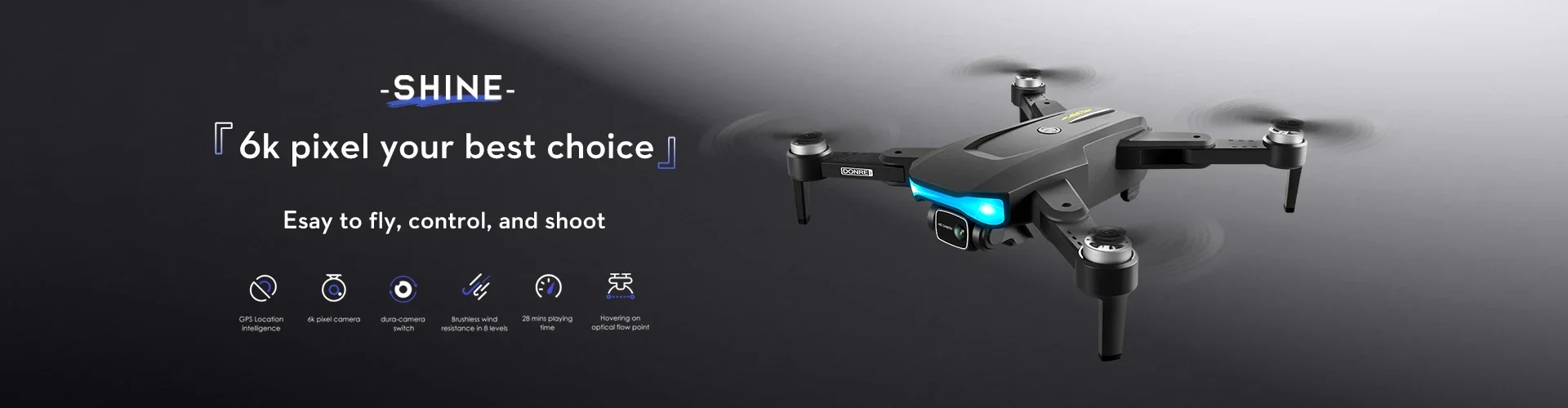 Новинка 2024 года дрон LS38 GPS 6K HD камера fpv-дрон оптическое позиционирование потока