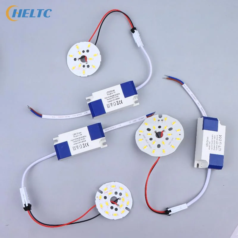 Фото Светодиодная лампа WhiteWarm высокой яркости 5730SMD, круглая, 3-36 Вт, с драйвером питания №3