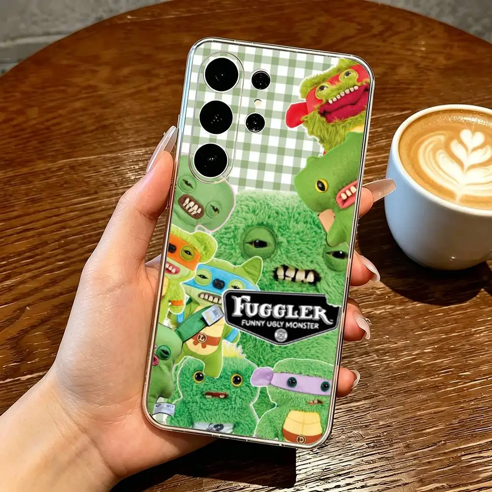 Милый чехол для телефона F-Fugglers, прозрачный силиконовый мягкий чехол для Samsung S25, S24, S21, S22, S23, S30, Ultra, S20, Plus, Fe (art.: 3920dc3523db2) - 3920dc3523db2
