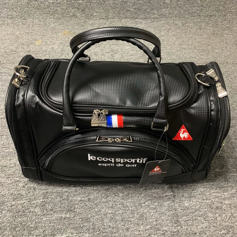 

2021 New Golf Bag Sports Clothing Bag Leisure Travel Handbag Waterproof and Dustproof Shoe Bag PU Material