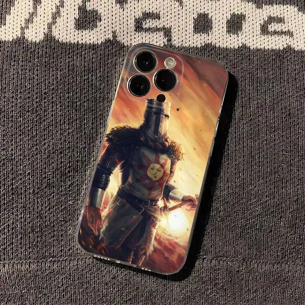 Фото Чехол для телефона Dark S-Solaire of AstoraS для iPhone 16 15 11 13 14 Pro Max 7 8 Plus X Xr Xs Max Se2020 12mini, прозрачный №2
