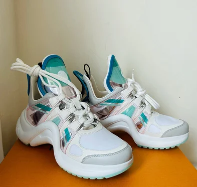 Women's Sport Shoes Platform Sneakers Leather Flat Shoes Lace Up Casual Sneakers Platform High Gang Walking Shoes Running Shoes