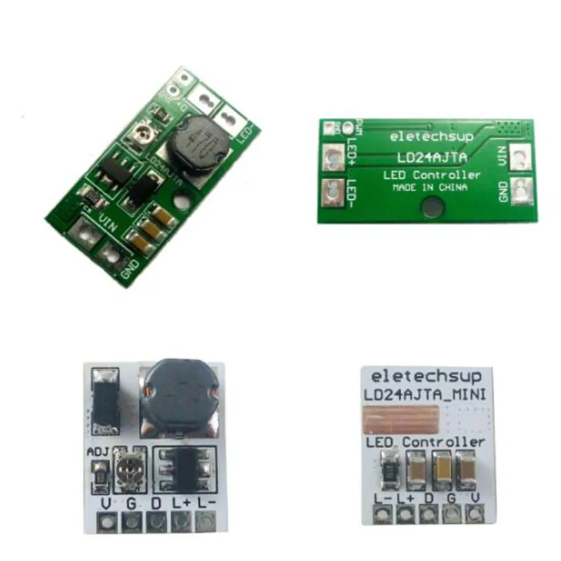 LD24AJTA DC 6-24 В 30-900 мА Регулируемый светодиодный драйвер ШИМ-контроллер DC-DC