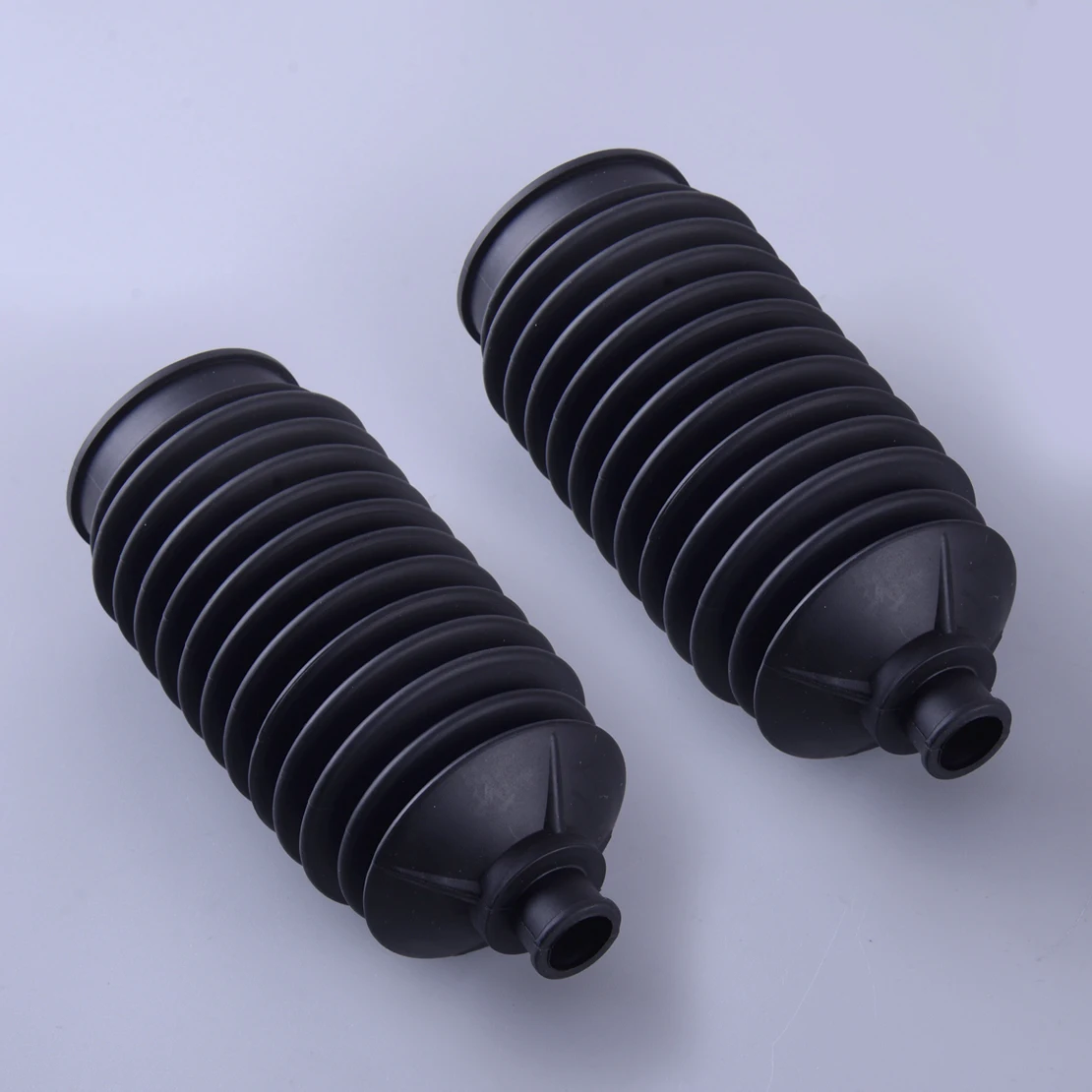 

1013035 2pcs Steering Bellows Long Rack Dust Boot Fit for Golf Cart Club Car DS 1984 1985 1986 1987 1988 1989-1996 Black Rubber