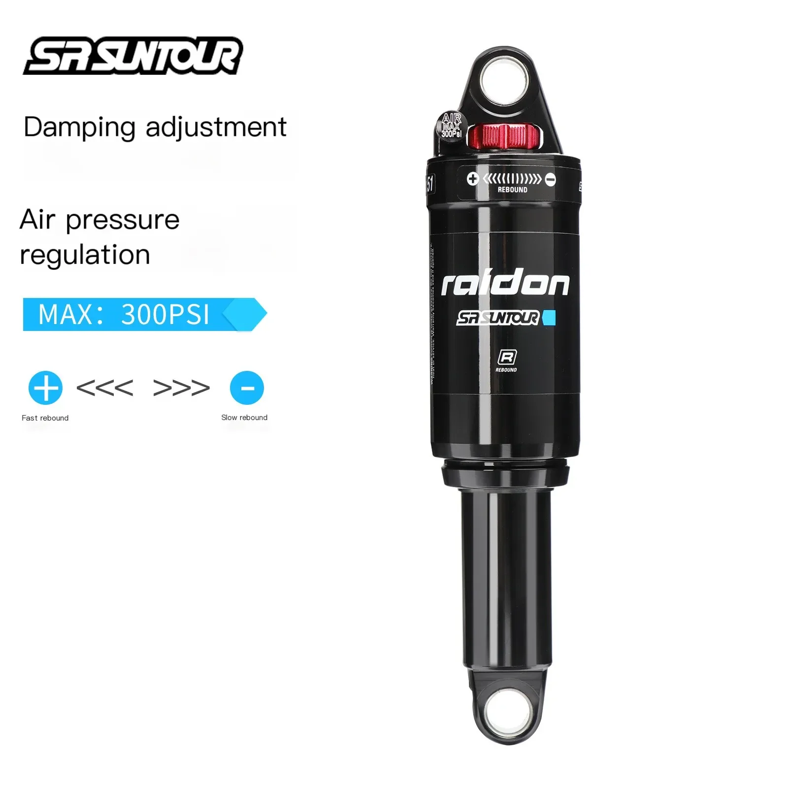 SR SUNTOUR велосипедный Задний амортизатор 190 мм горный велосипед XC воздушная