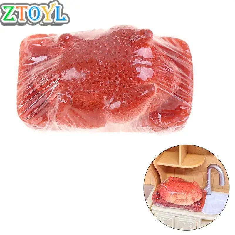 

1Pcs Creative New 1/12 Dollhouse Miniature Roast Chicken Simulation Kitchen Food Model For Doll House Decor Pretend Play Toys