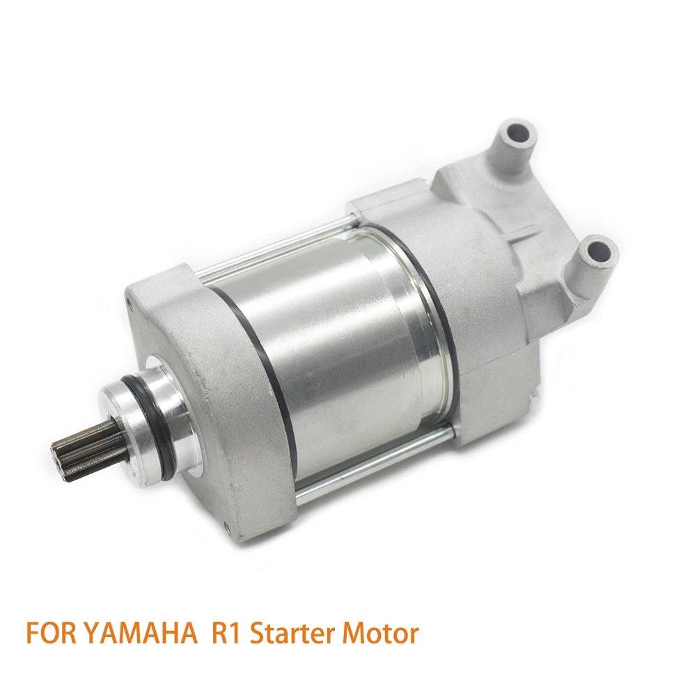 

For Yamaha YZF-R1 R1 Engine Starting Motor 2004-2008 2009-2014 5VY-81890-00 14B-81890-00-00 5VY-81890-01 14B-81890-01-00