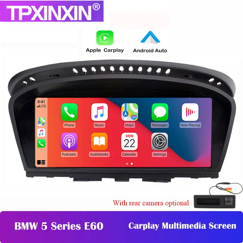 

TPXINXIN беспроводной Apple CarPlay Android автомобильный мультимедийный блок для BMW 5/3 серии E60/E61/E62/E63/E90/E91/E92/E93/M3 CCC/CIC