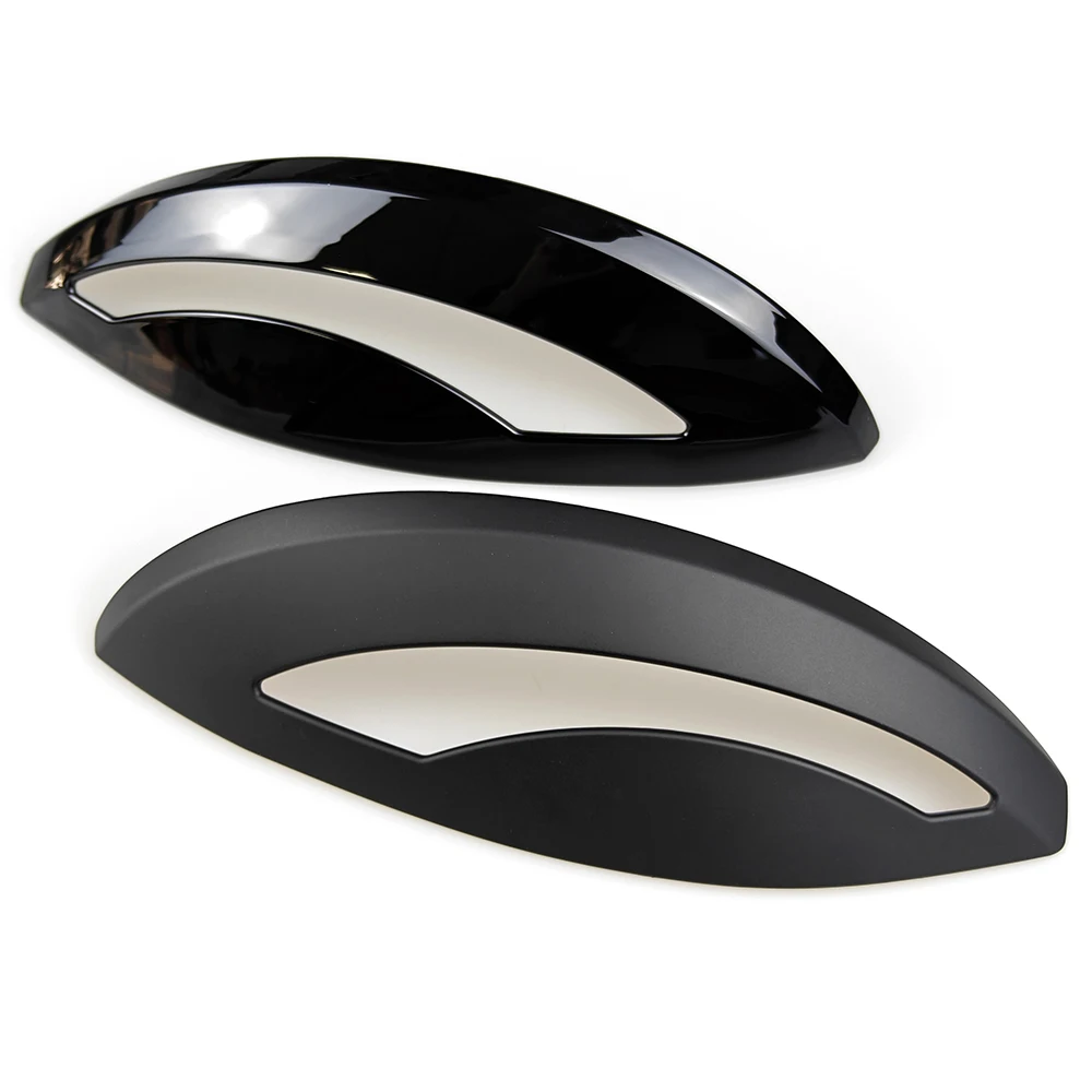 Совершенно новый материал ABS глянцевый черный и матовый чехол Angry Eye для Fiat 500 Abarth