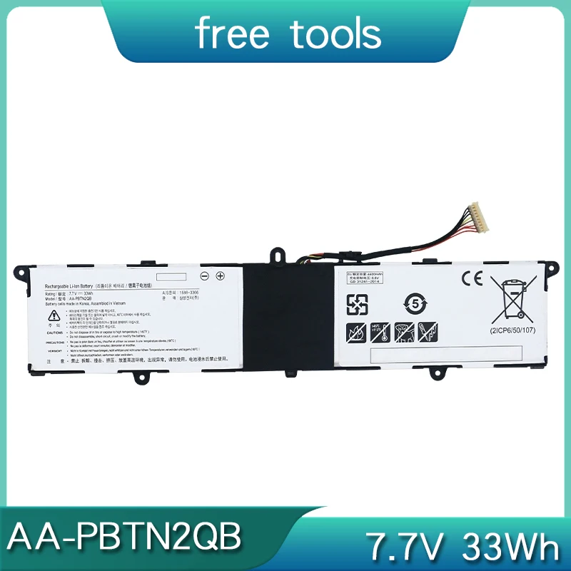 НОВЫЙ аккумулятор для ноутбука AA-PBTN2QB 7 В 33 Втч серии Samsung NP900X3N NP900X5N