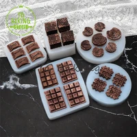 new 5 styles wafflecandy fondant silicone mold diy chocolate biscuit mould cake decorating tools kitchen accessories bakeware