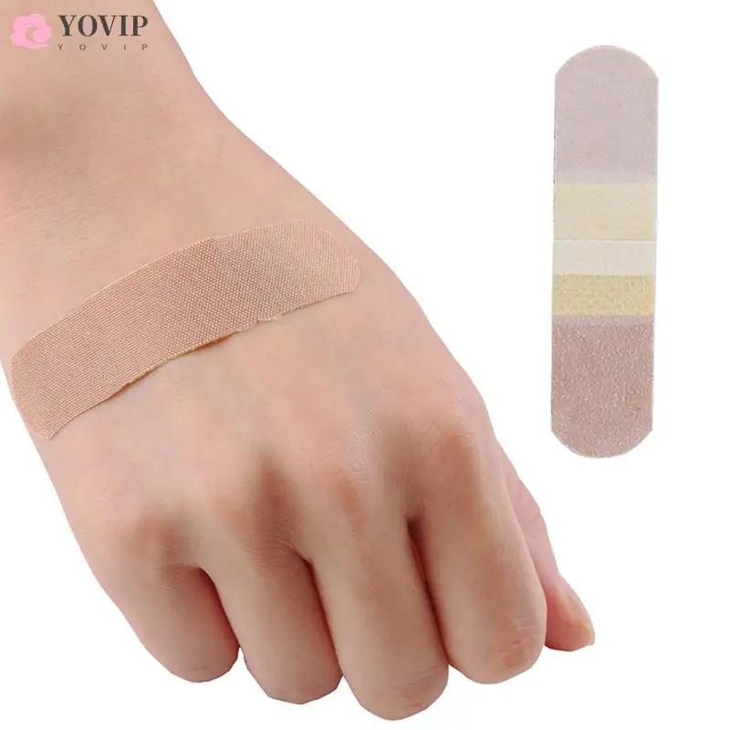 

10Pcs/Set Bandage Emergency First Aid Bandage Plaster Non-woven Fabric Waterproof Breathable Sterile Wound Paste Medic Band Aid