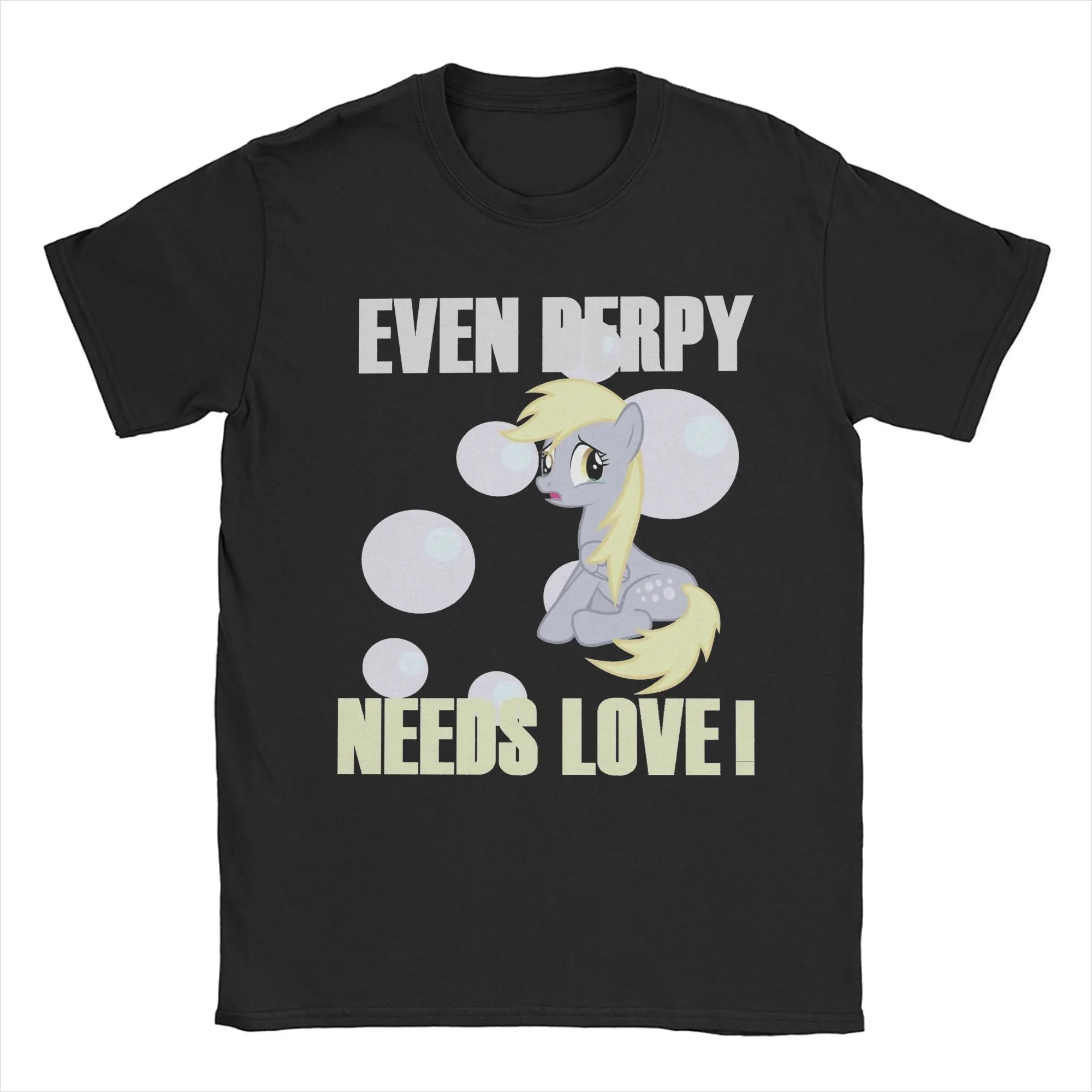 Men Women's Derpy Hooves MLP T Shirt Cotton Clothes Vintage Short Sleeve Crew Neck Tees Summer T-Shirts