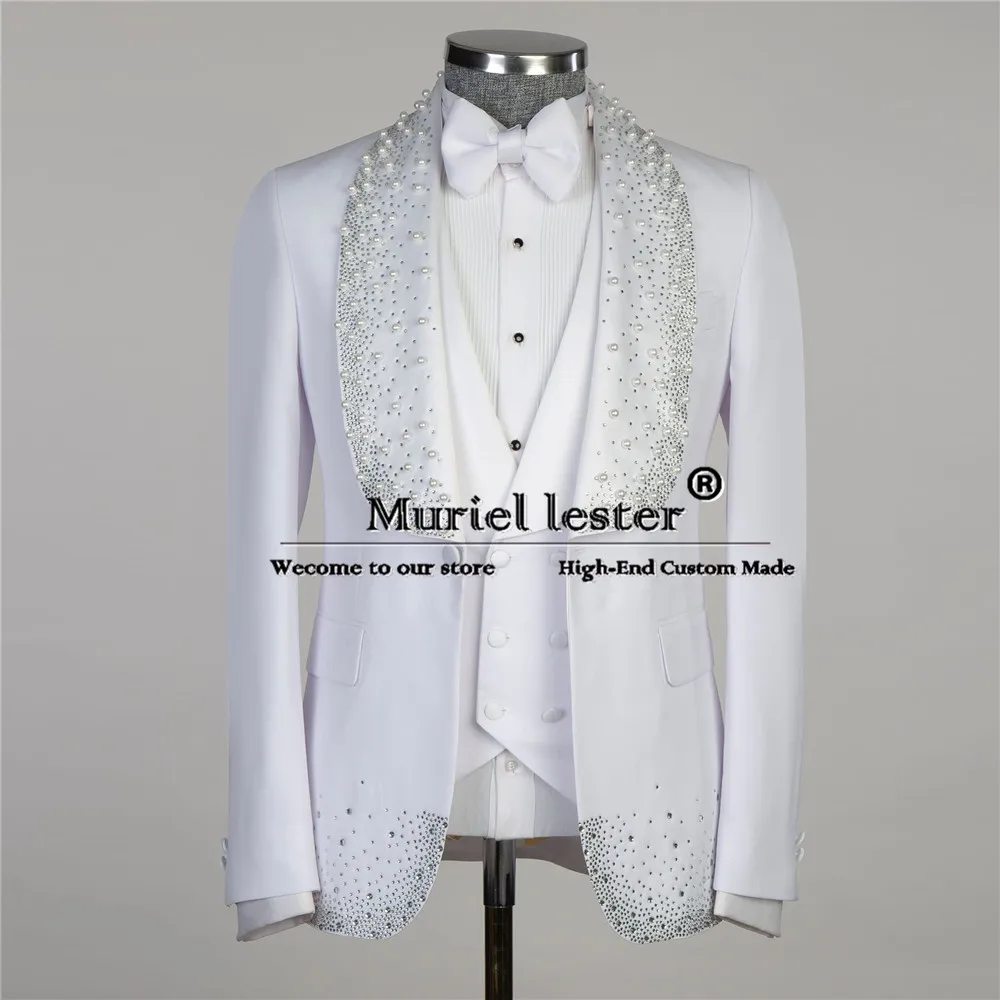 Мужской блейзер для выпускного вечера с уникальным дизайном смокинг жениха