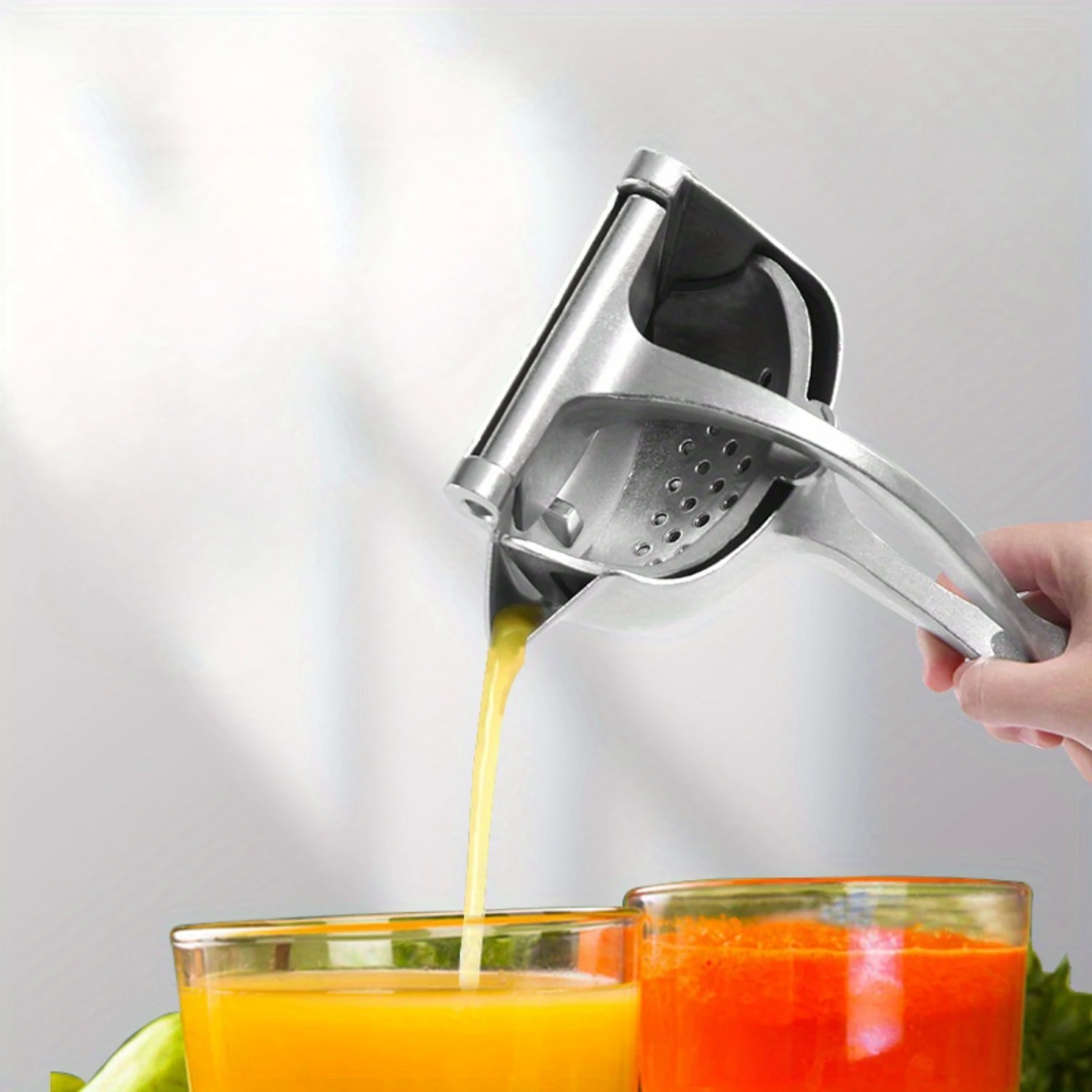 Ручная соковыжималка для цитрусовых премиум-класса из алюминиевого сплава —