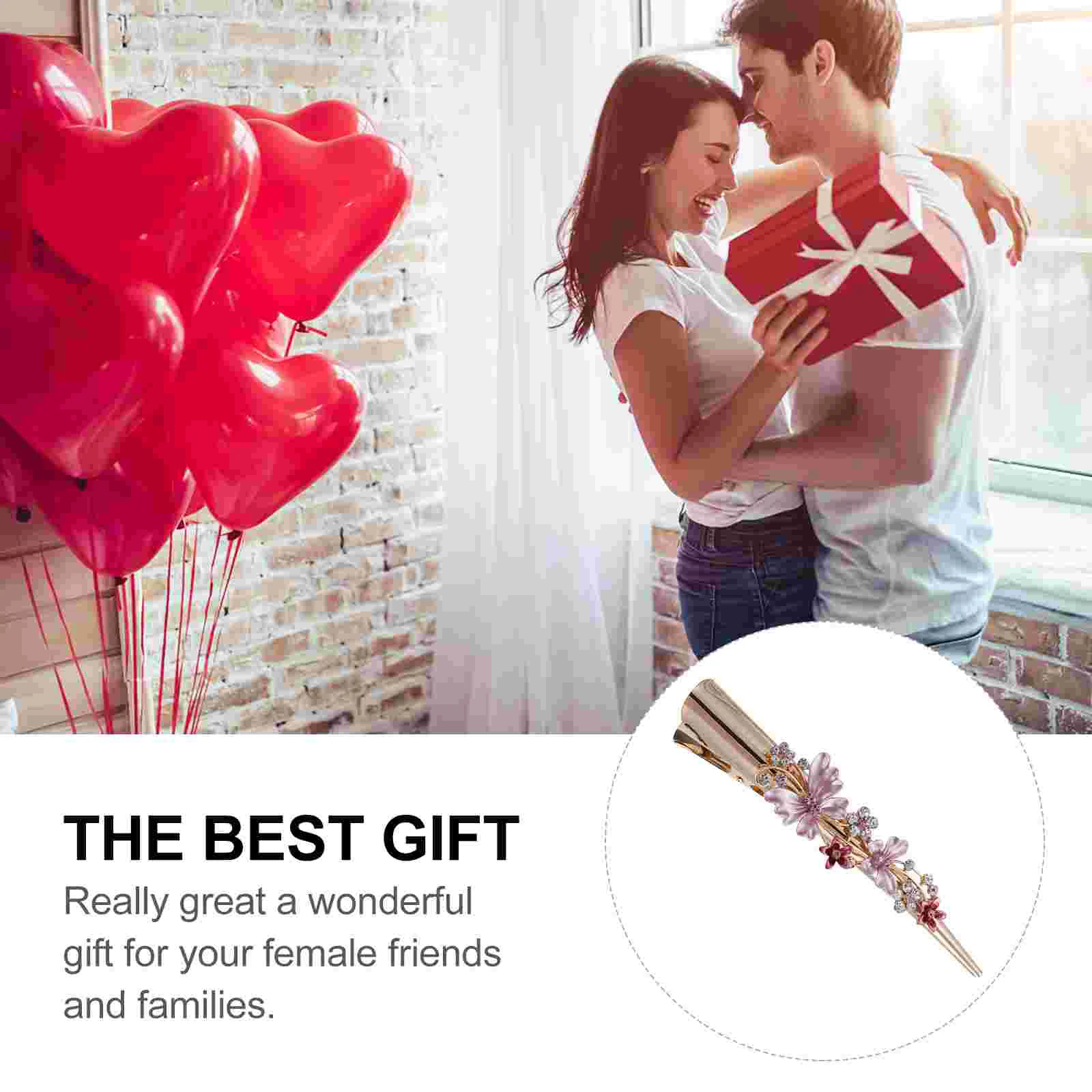 Большой зажим для волос аксессуары заколки женские металлические винтажные