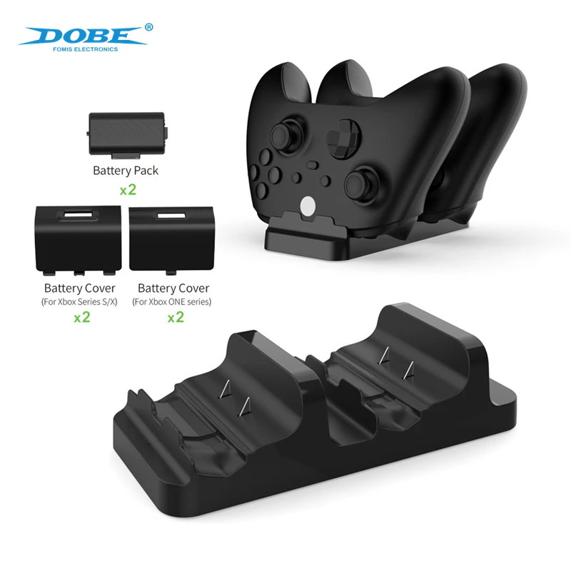 

DOBE TYX-532X For XBOX Series X Series S Wireless Controller Dual Battery Charging Set XBOX Series X/S with Charging Base