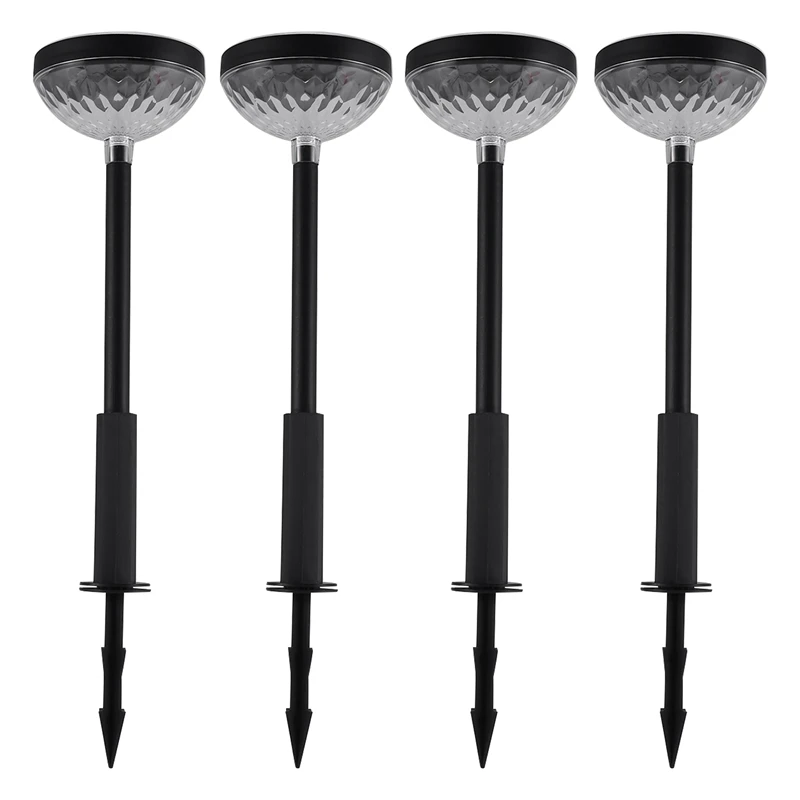 

Solar Pathway Lights 4 Pack,LED Solar Lights Outdoor,IP67 Waterproof Solar Path Lights,Solar Powered Garden Lights