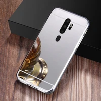 for oppo a9 2020 case mirror soft tpu case for realme 9i c35 c25 c25s c31 f17 f19 a9 a15 a16 a52 a53 a54 a54s a72 a74 a93 cover