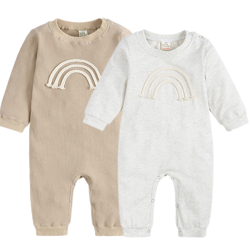 

Autumn Baby Clothes Long Sleeve Bodysuit Toddler Cotton Jumpsuit Spring Newborn Boys Girls Romper Kids Infant Clothes 0-24M
