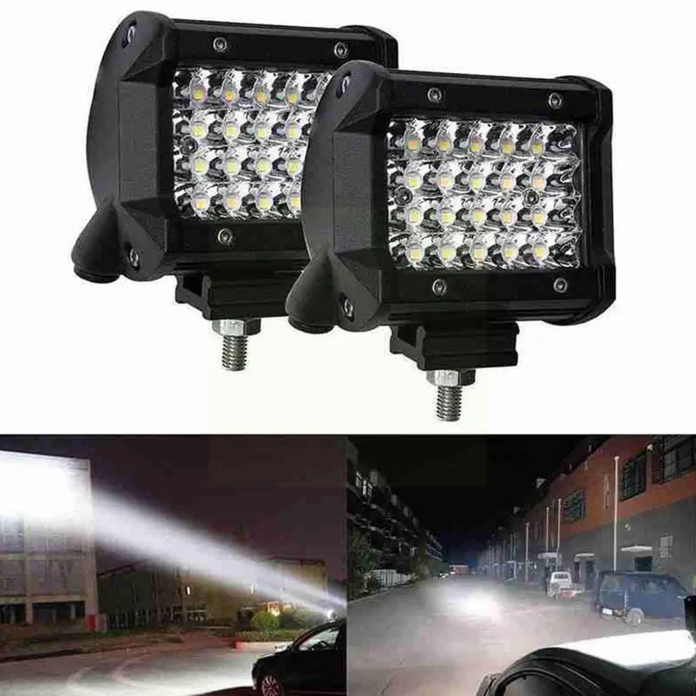 

4" 200w Led Combo Work Light Bar Spotlight Off-road Driving Fog Lamp For Truck Boat 12v 24v Headlight For Atv Led Light V8z4
