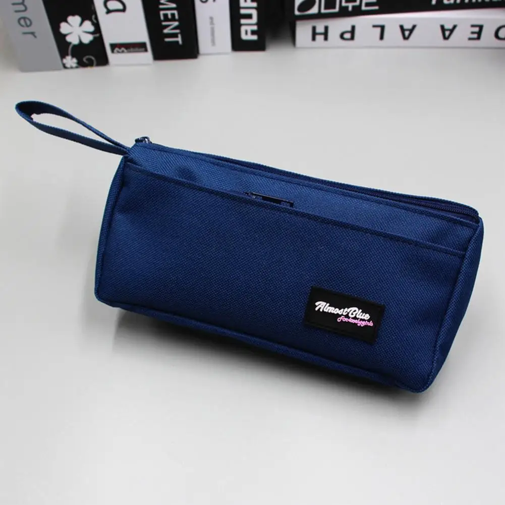 

Excellent Pen Case Reusable Oxford Cloth Pencil Case INS Fashion Boys Girls Pen Case