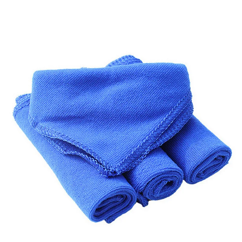 

5PCS 30*30cm Microfiber Car Cleaning Towels Automobile Motorcycle Washing Glass Household Cleaning Small Towels High Quality